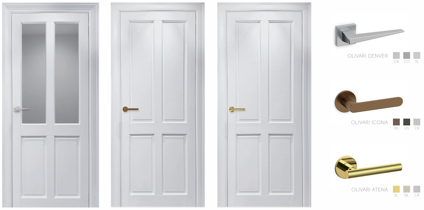 solid oak doors and handles